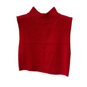 Specialty house red turtleneck under layering sweater mock turtleneck stretch 10